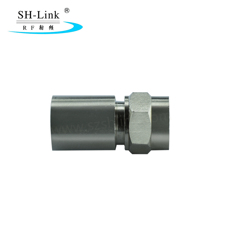 RF coaxial F male connector for rg6 coaxial cable connectors wholesale